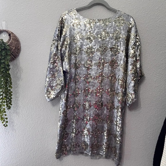 Jen’s Pirate Booty for Free People Checkered Boombox Mini Dress Med / Lg NWOT - Picture 3 of 15